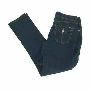 Angels Womens Slim Skinny Jeans Blue Stretch Dark Wash Pockets Denim Juniors 11